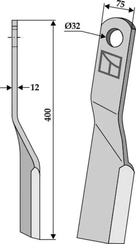 Schlegel 400x75mm